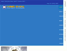 Tablet Screenshot of carmelschool.net